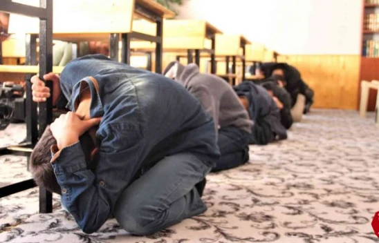 Elazığ'da Deprem Anı, Çök Kapan Tutun ve Tahliye Tatbikatı Yapıldı