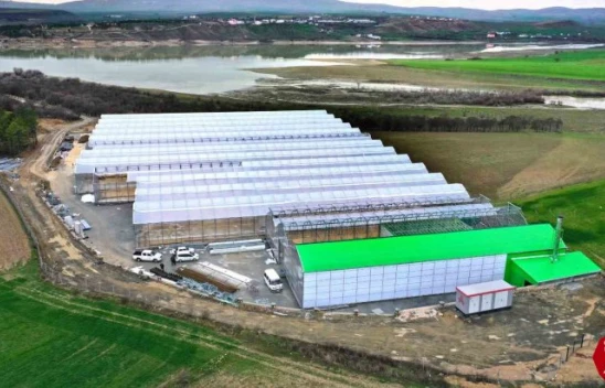 Elazığ'da  jeotermal sera sahasının ilk etap çalışmaları tamamlandı