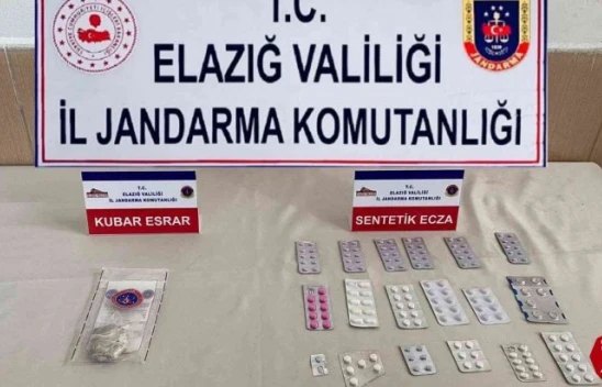 Elazığ'da Jandarma'dan Kırmızı Reçete Operasyonu