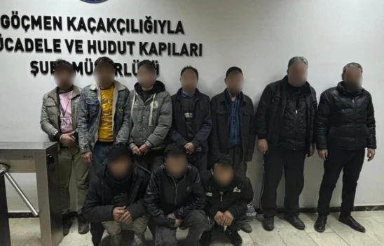Elazığ'da Polis Ekiplerinden Kaçak Göçmen Operasyonu