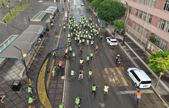 Elazığ'da 3 Haziran Dünya Bisiklet Günü'ne Rekor Katılım: 220 Bisikletli Pedal Çevirdi