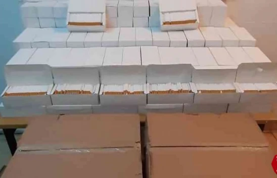 Elazığ'da 40 bin adet bandrolsüz makaron ele geçirildi