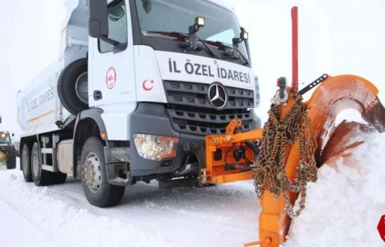 Elazığ'da 41 köy yolunun ulaşıma açılması için çalışma sürüyor