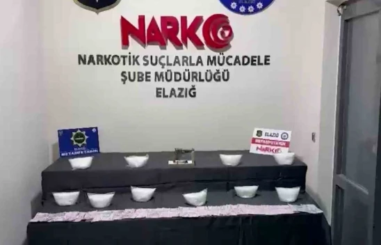 Elazığ'da Uyuşturucuya Ağır Darbe: 5 Kilo Metamfetamin Ele Geçirildi, 2 Tutuklama