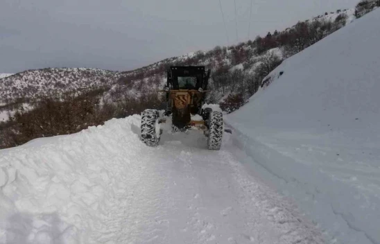 Elazığ'da Yoğun Kar Yağışı: 505 Köy Yolu Ulaşıma Kapandı