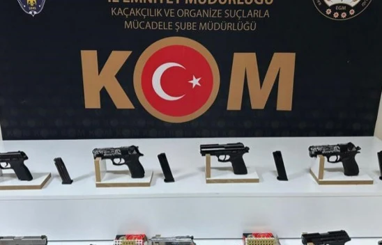 Polisin Operasyonları Sürüyor, 7 adet ruhsatsız silah ele geçirildi