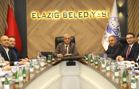 Elazığ'da Altyapı Koordinasyon Toplantısı Yapıldı