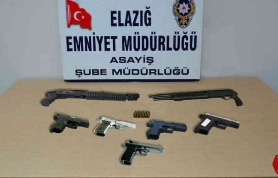 Elazığ'da asayiş ve şok uygulamaları: 25 kişi tutuklandı