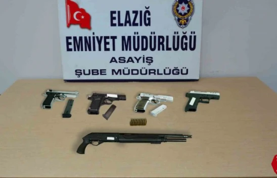 Elazığ'da asayiş ve şok uygulaması: 21 kişi tutuklandı
