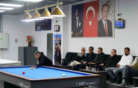Elazığ'da bilardo şampiyonası sona erdi