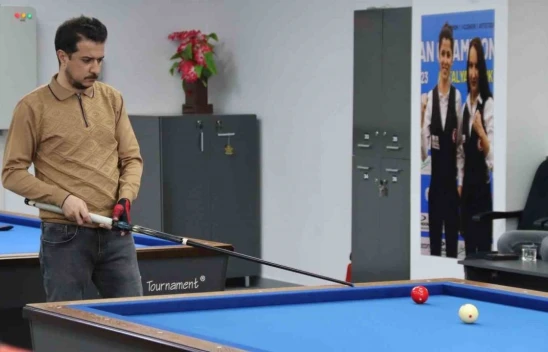 Elazığ'da 3 Bant Bilardo Dostluk Turnuvası Düzenlendi