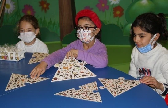 Elazığ'da bir köyde bilim ve hobi evi oluşturuldu, içerisi bilimsel materyaller ile donatıldı