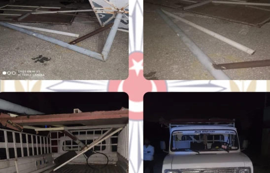 Elazığ'da Bir Okulda ne var ne yok çalarken suç üstü yakalandılar