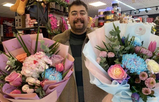 Elazığ'da 14 Şubat Hareketliliği! Çiçekçilerde Yoğunluk Yaşanıyor