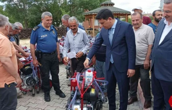 Elazığ'da çiftçilere 385 adet süt sağım makinesi dağıtıldı
