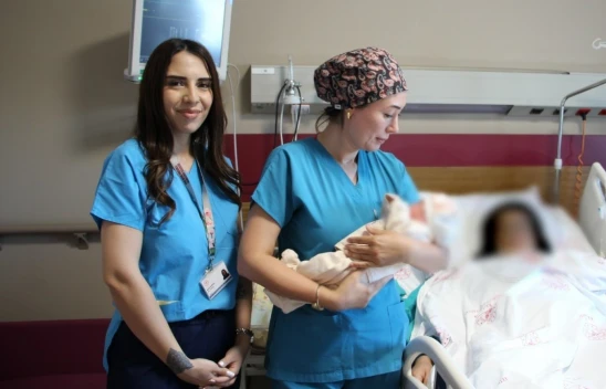 Elazığ'da çiftin 8 yıllık çocuk hasreti tüp bebek ile sona erdi