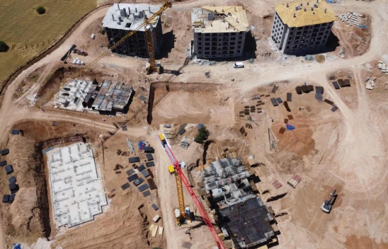 Elazığ'da Depremzedeler İçin 2 Bin 936 Konut İnşa Ediliyor