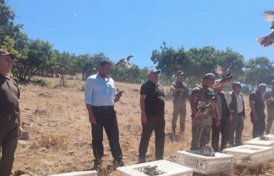 Elazığ'da Doğaya Keklik Salındı: Kene ve Zararlı Böceklerle Biyolojik Mücadele Başladı