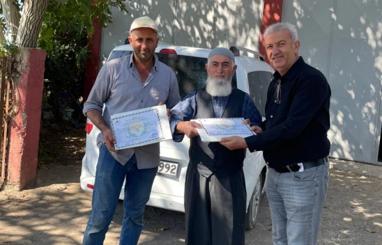 Elazığ'da EKÜY Sertifikaları Üreticilere Teslim Edildi