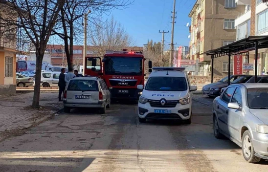 Elazığ'da ev yangını
