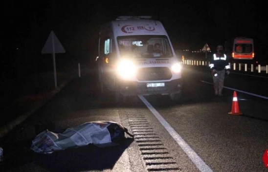 Elazığ'da Feci Kaza, Transitin Çarptığı 2 Kişi Hayatını Kaybetti