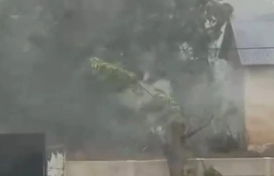 Elazığ'da fırtına etkili oldu