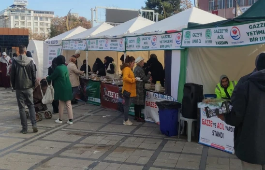 Elazığ'da Gazze etkinliğine yoğun ilgi