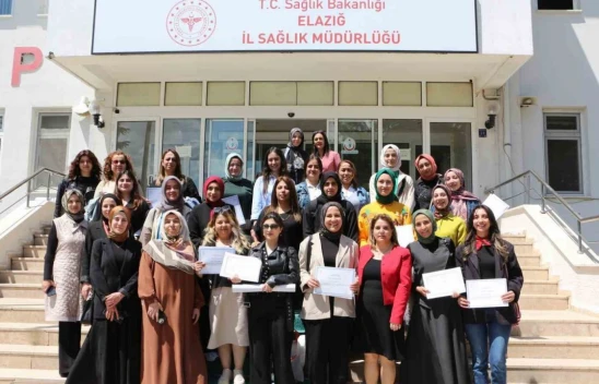 Elazığ'da Ebelere Yönelik Gebe Okulu Eğitimleri Devam Ediyor