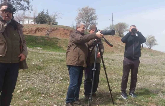 Elazığ'da Güncel Kuş Göç Haritası İçin Arazi Çalışmaları Yapıldı