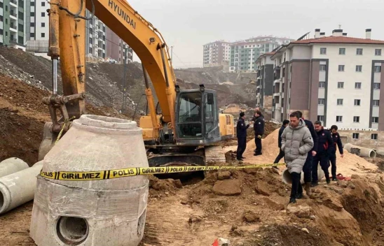 Elazığ'da inşaat alanında göçük: 1 ölü