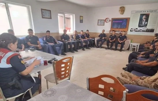 Elazığ'da jandarma personeline biyokaçakçılık eğitimi