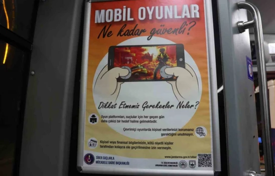 Elazığ Jandarması'ndan Mobil Oyunların Güvenliği İçin Örnek Farkındalık Projesi
