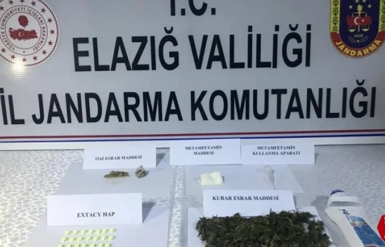 Elazığ'da Jandarmadan Zehir Tacirine Şok Baskın