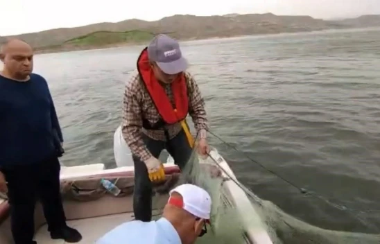 Elazığ'da kaçak avlanmayı önlemek için ekipler yoğun mesai harcıyor