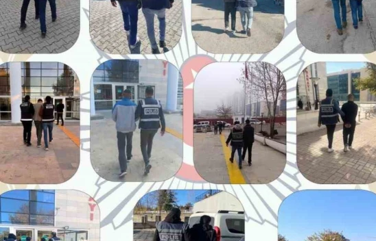 Elazığ'da Aranan 105 Zanlı Yakalandı