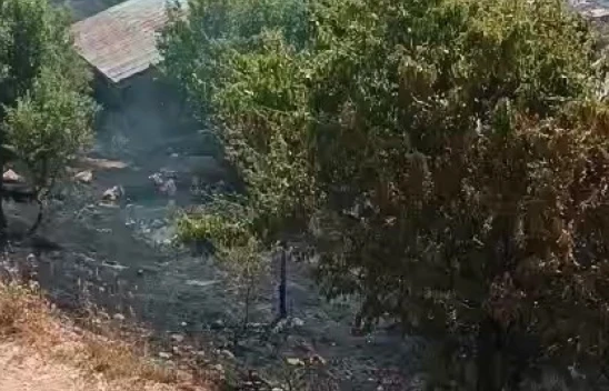 Anız Yangını Yerleşim Yerine Sıçramadan Söndürüldü