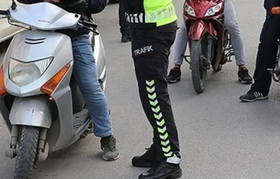 Elazığ'da Motosiklet Denetimlerinde 459 Sürücüye Ceza