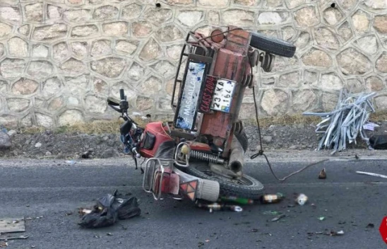 Elazığ'da motosiklet kazasında yaralanan sürücü, yaşam savaşını kaybetti