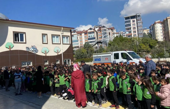 Elazığ'da Öğrencilere Afet Farkındalık Eğitimi Verildi