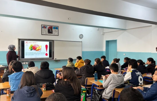 Elazığ'da Öğrencilere Gıda Güvenilirliği ve İsraf Konusunda Eğitim