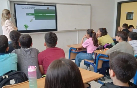 Elazığ'da öğrencilere tabiat eğitimi