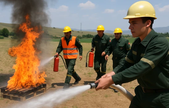 Elazığ'da Orman Yangınlarıyla Mücadele İçin Eğitim ve Tatbikat Düzenlendi