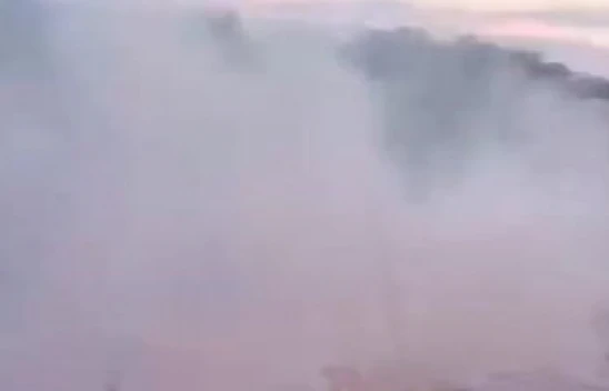 Baskil'de otluk alanda korkutan yangın