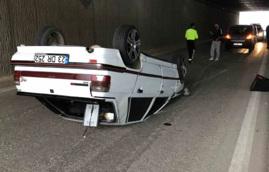 Alt Geçitte Kontrolü Kaybetti Takla Attı !