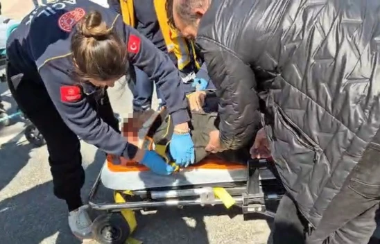 Elazığ'da otomobilin çarptığı yaşlı kadın yaralandı