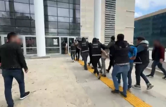 Elazığ'da polis suçlulara göz açtırmıyor: 6 gözaltı