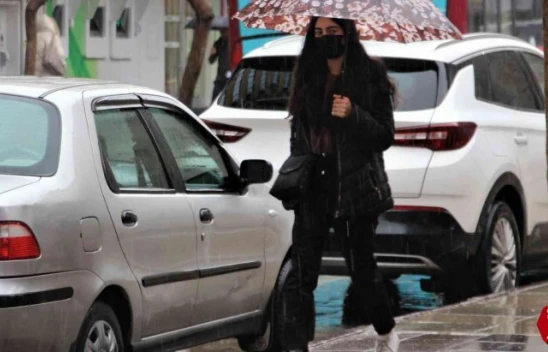 Elazığ'da sağanak yağış ekili oldu