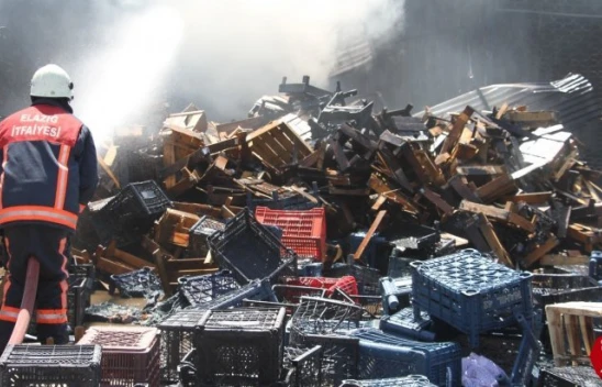 Sebze Halindeki Yangın Söndürüldü