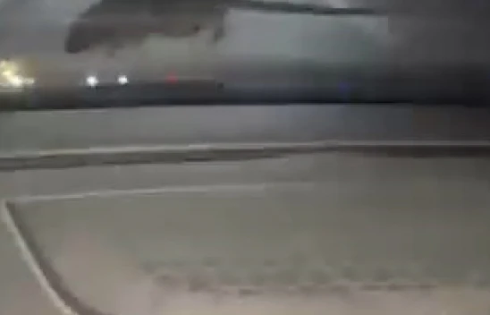 Elazığ'da Seyir Halindeki Otomobilde Sürpriz Misafir