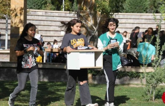 Elazığ'da sokak hayvanları için ev yapıldı